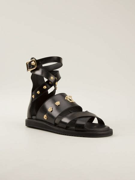 versace gladiator sandals replica|versace buckle sandals.